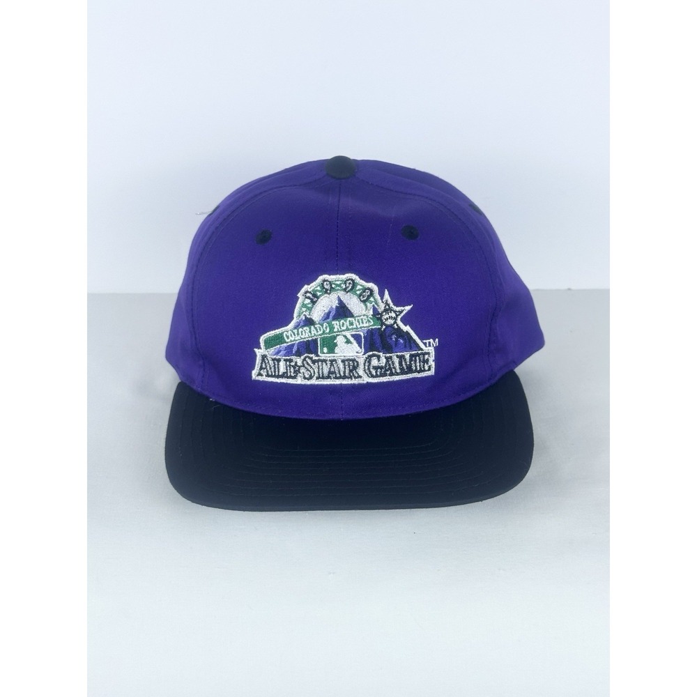 Vintage 1998 Colorado Rockies All Star Game SnapBack Hat MLB Deadstock NWOT